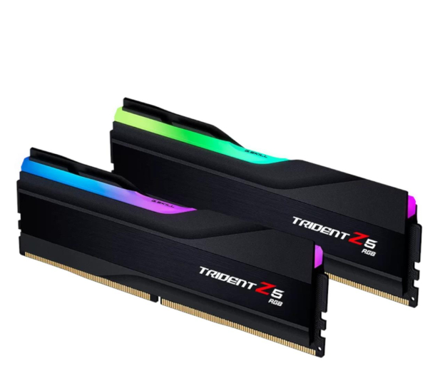G.SKILL Pamięć PC - DDR5 32GB (2x16GB) Trident Z5 RGB 6400MHz CL32-39 XMP3 Black F5-6400J3239G16GX2-TZ5RK - 1203679 - zdjęcie 3